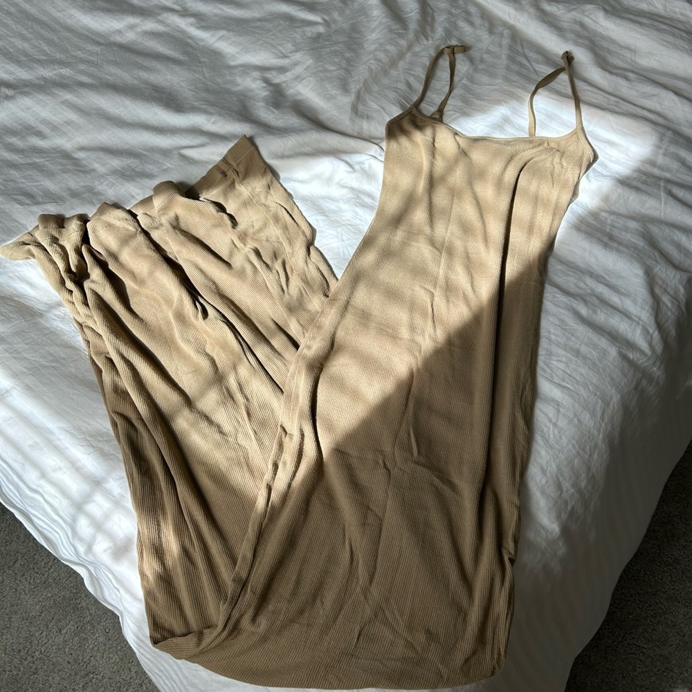 SKIM SOFT LOUNGE SLIP DRESS